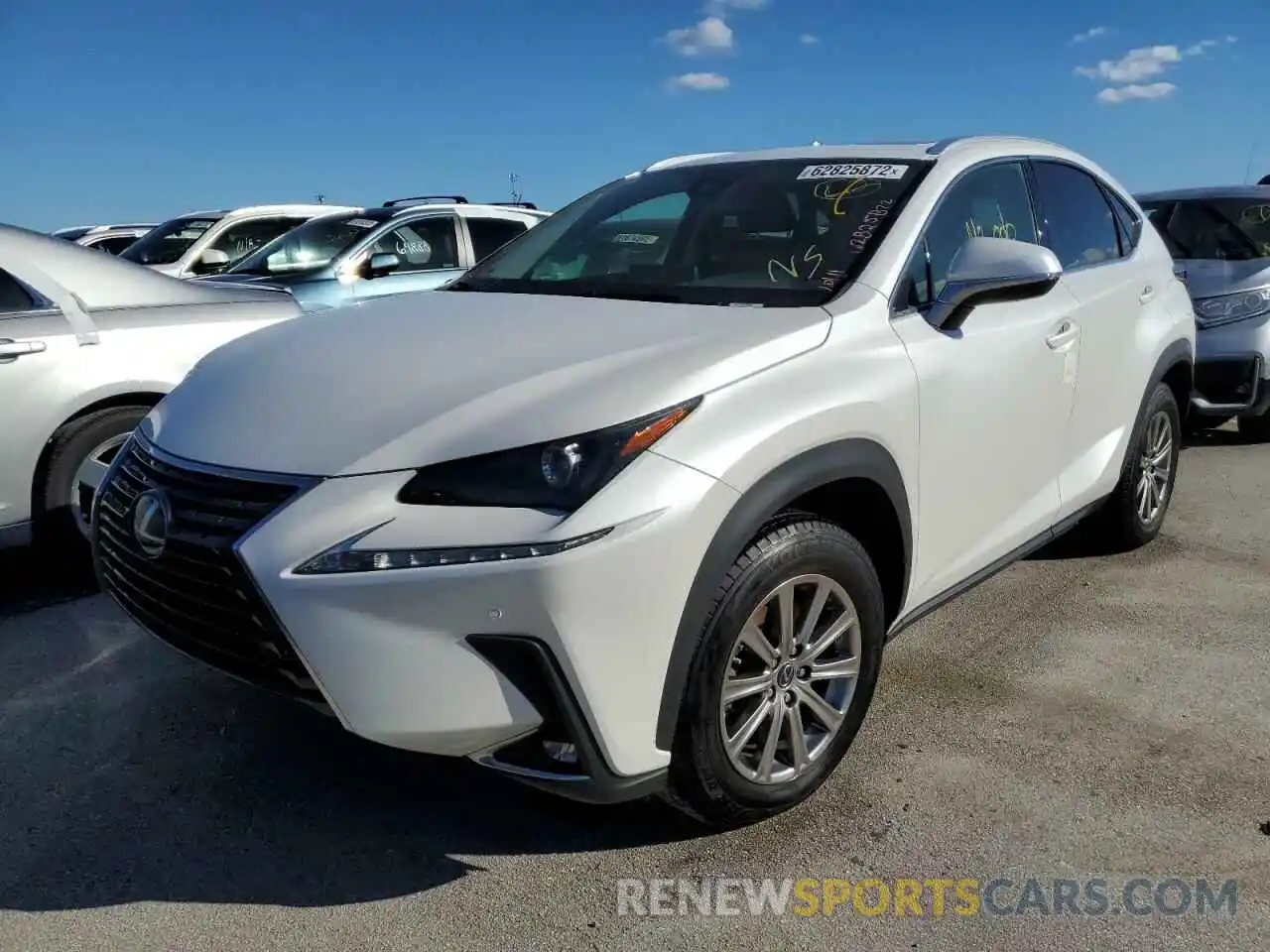 2 Photograph of a damaged car JTJDARBZ4M5024452 LEXUS NX 2021