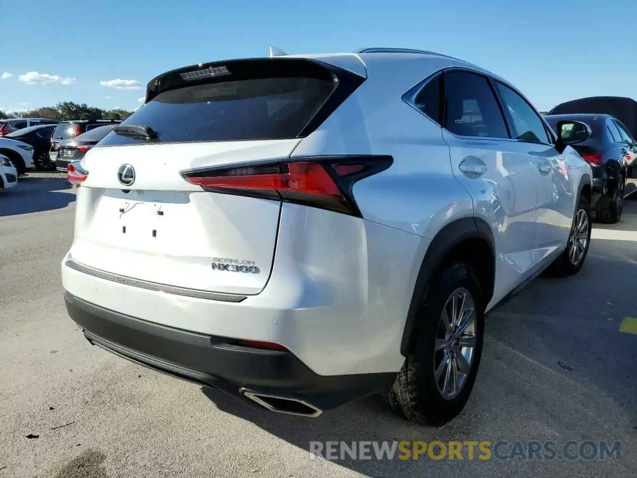 4 Photograph of a damaged car JTJDARBZ4M5024452 LEXUS NX 2021