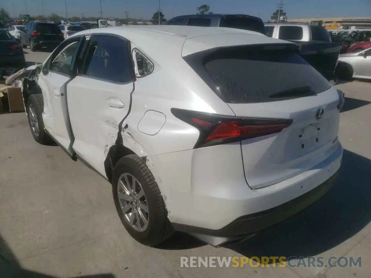 3 Photograph of a damaged car JTJDARBZ4M5024774 LEXUS NX 2021