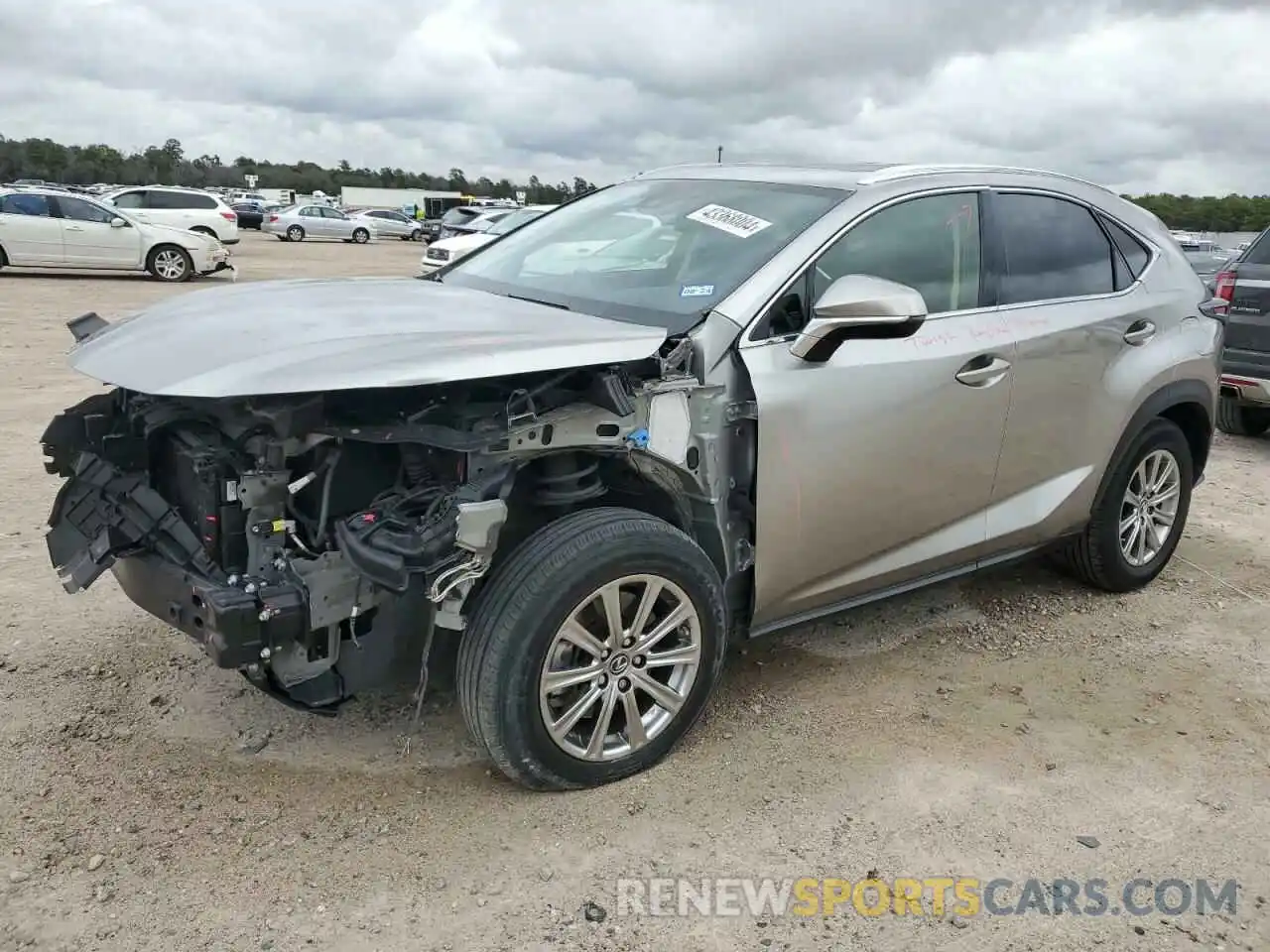 1 Photograph of a damaged car JTJDARBZ5M2179092 LEXUS NX 2021