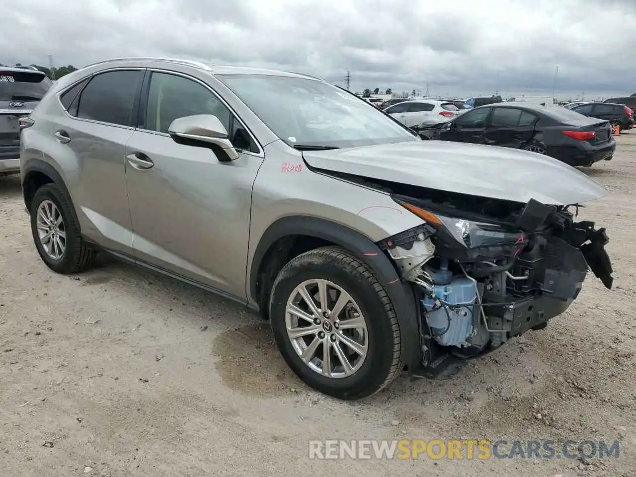 4 Photograph of a damaged car JTJDARBZ5M2179092 LEXUS NX 2021