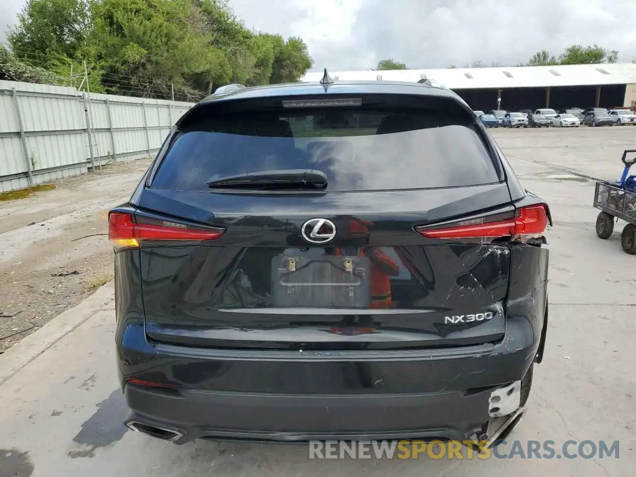 6 Photograph of a damaged car JTJDARBZ5M2179951 LEXUS NX 2021