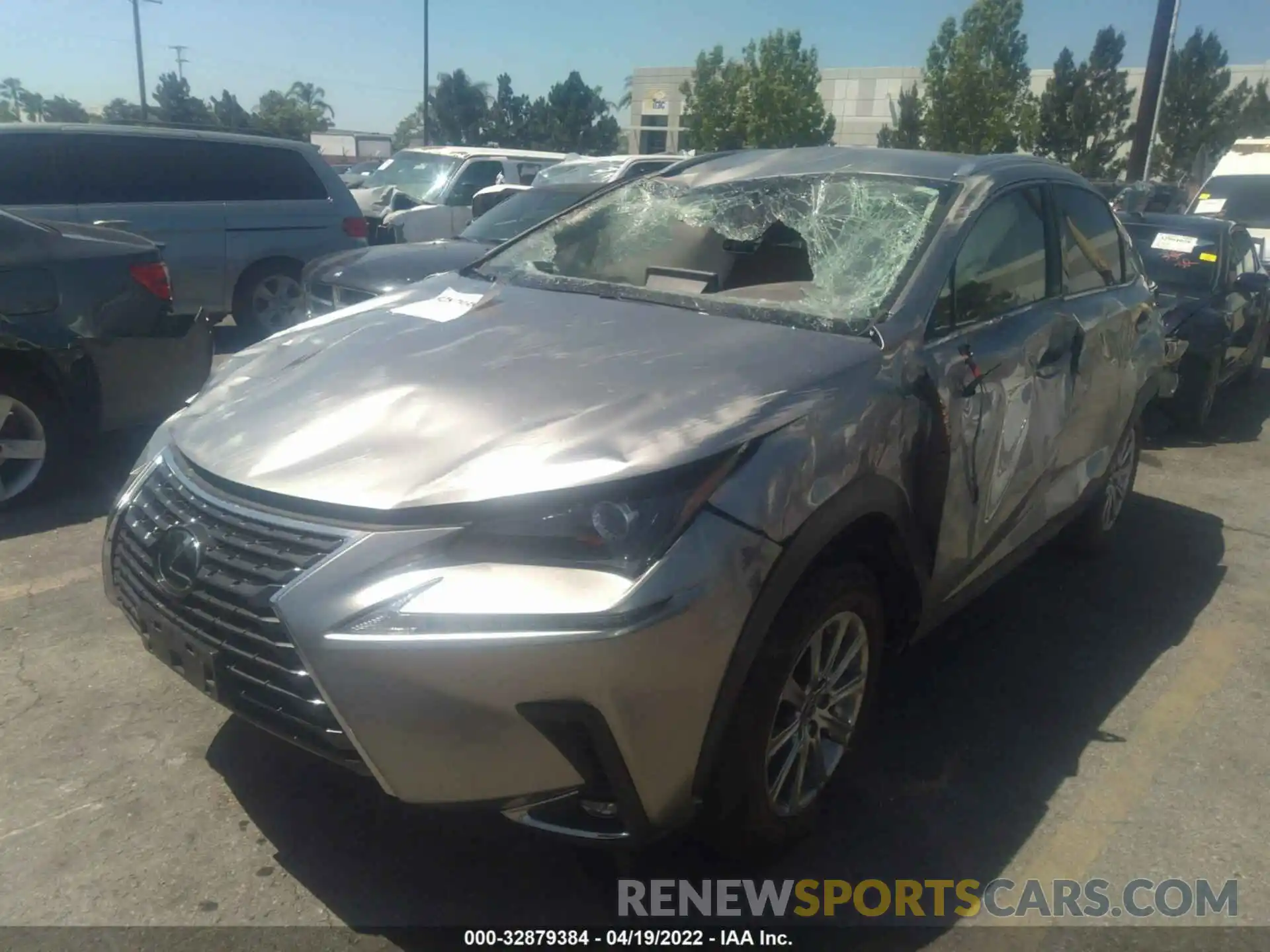 2 Photograph of a damaged car JTJDARBZ5M2187354 LEXUS NX 2021