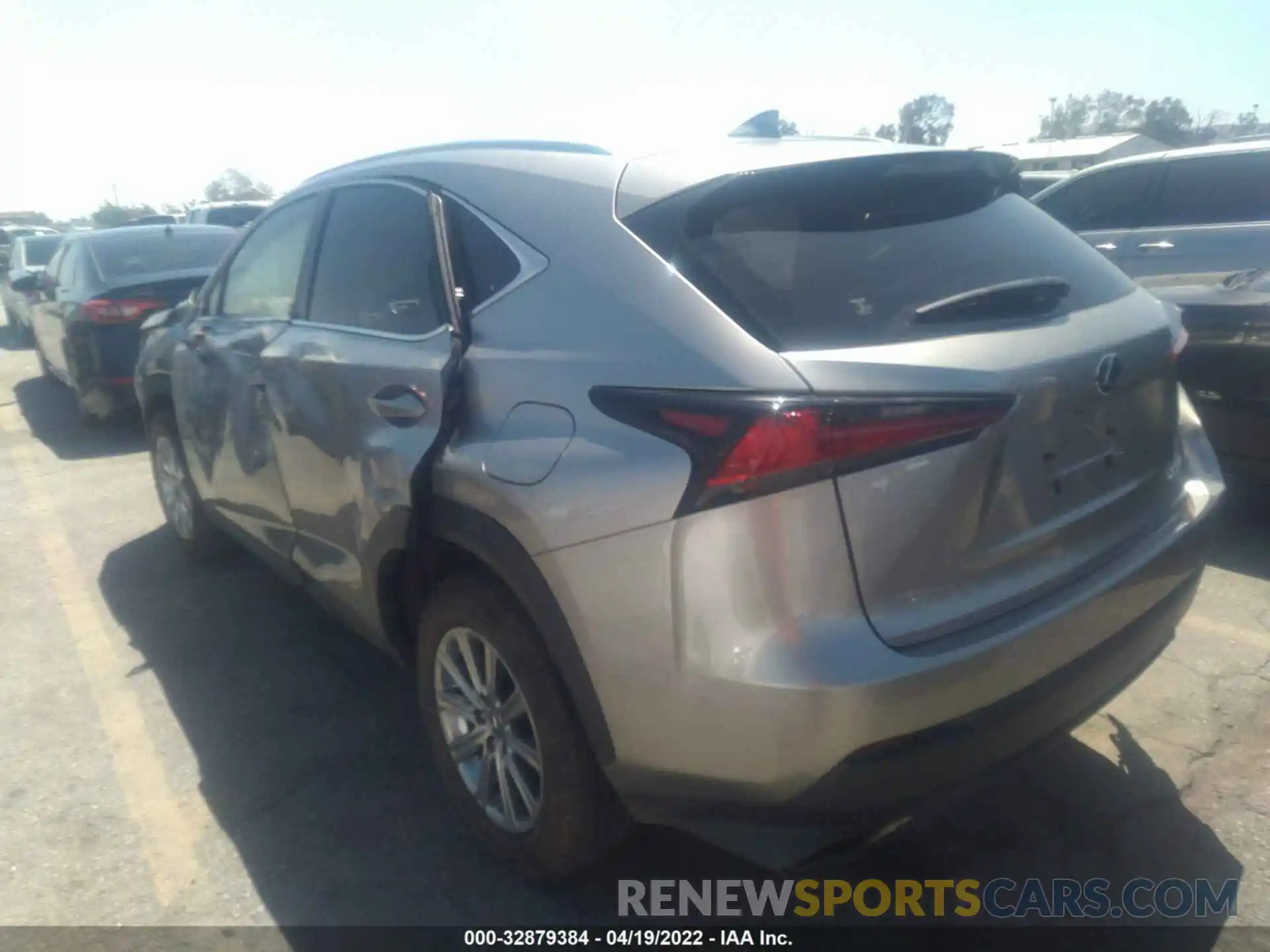 3 Photograph of a damaged car JTJDARBZ5M2187354 LEXUS NX 2021