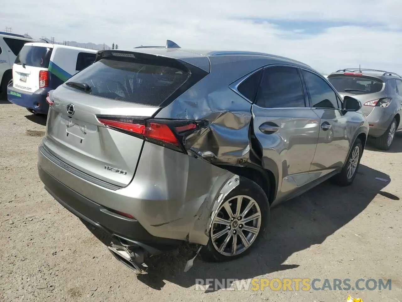 3 Photograph of a damaged car JTJDARBZ5M2197639 LEXUS NX 2021