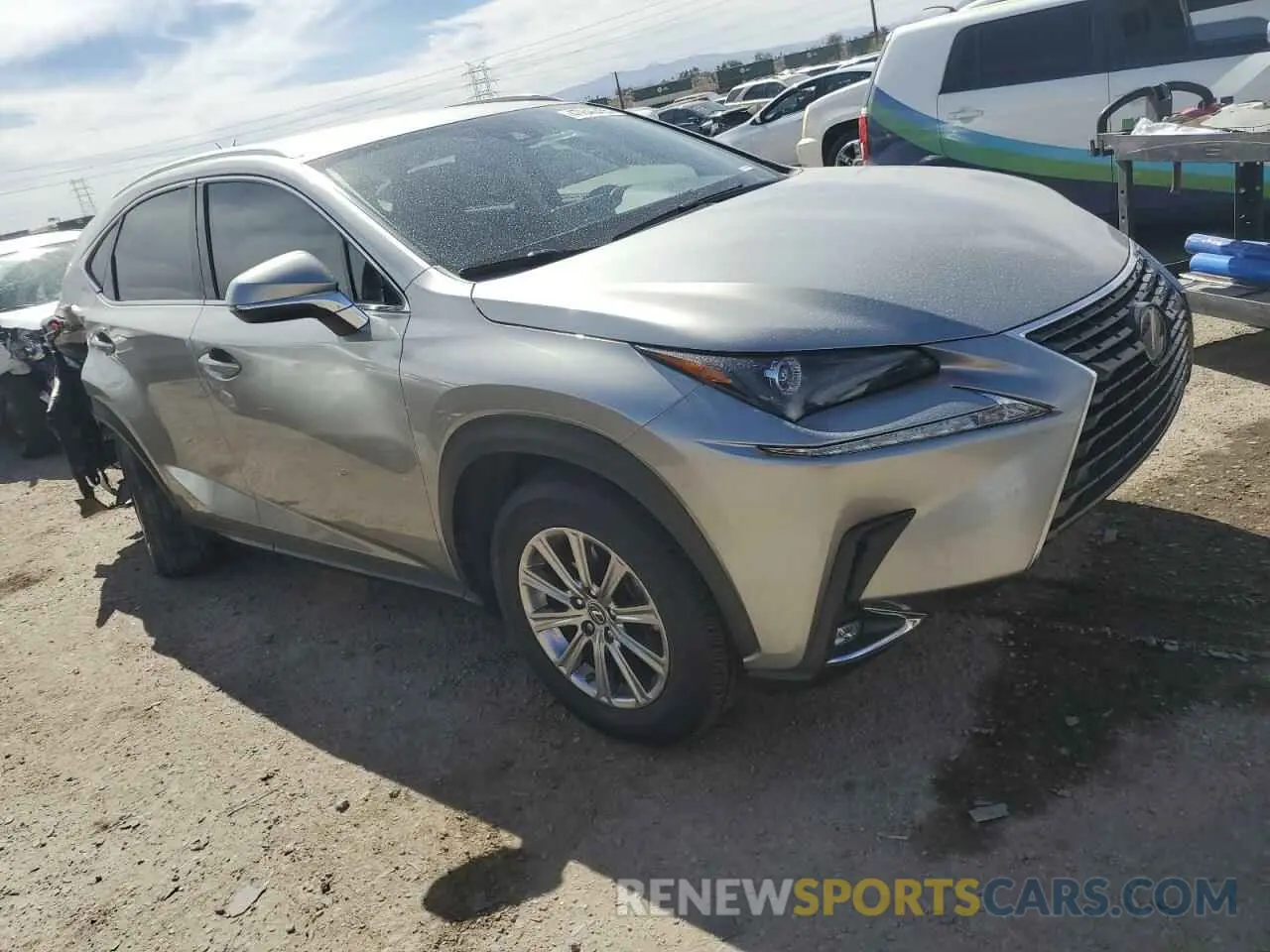 4 Photograph of a damaged car JTJDARBZ5M2197639 LEXUS NX 2021