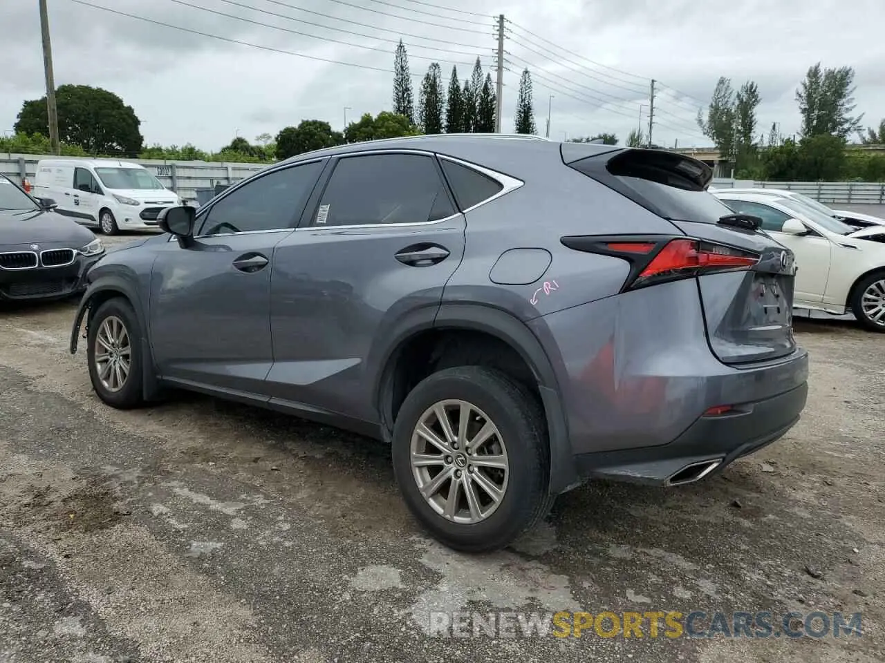 2 Photograph of a damaged car JTJDARBZ5M2201608 LEXUS NX 2021