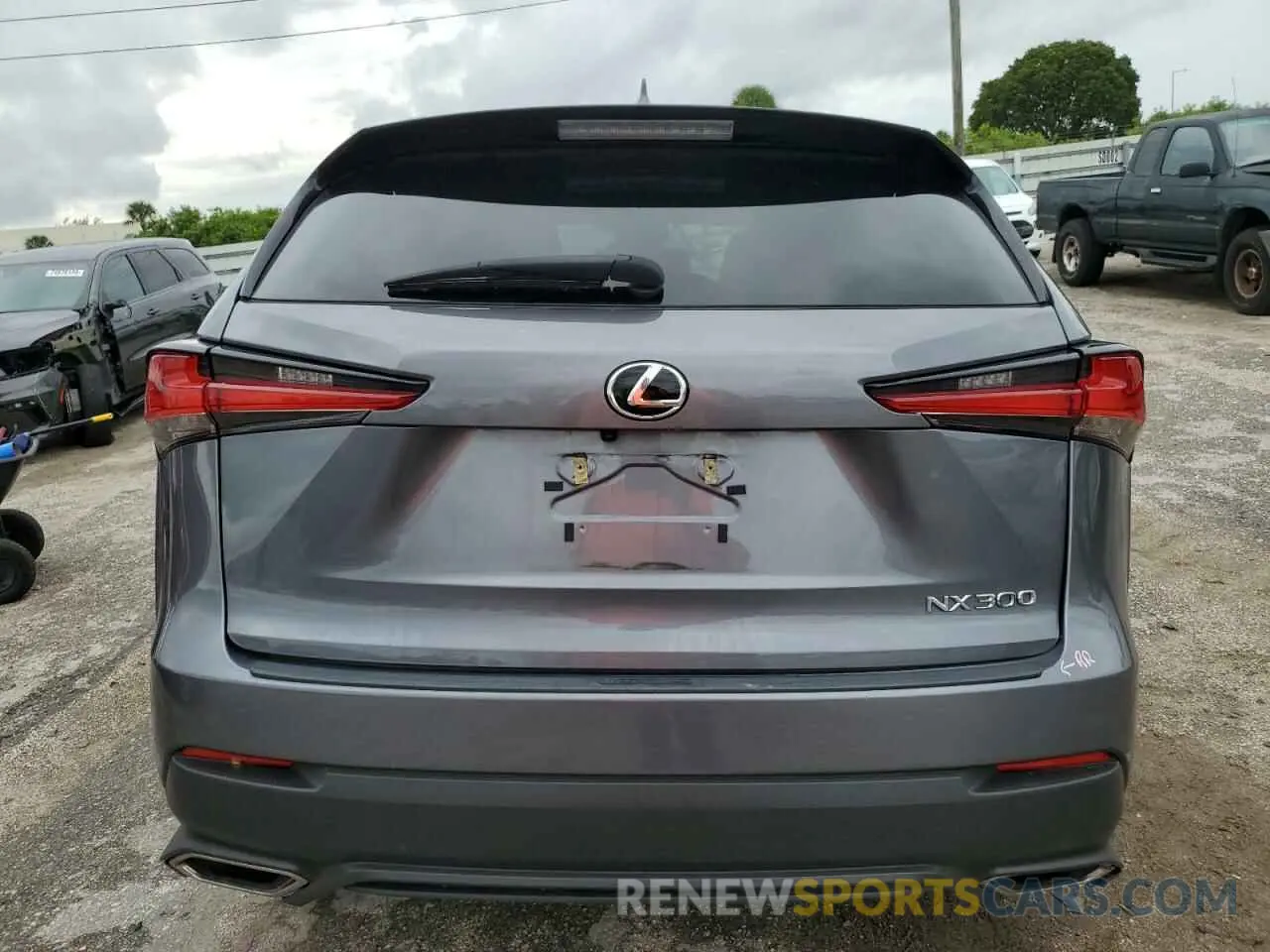 6 Photograph of a damaged car JTJDARBZ5M2201608 LEXUS NX 2021