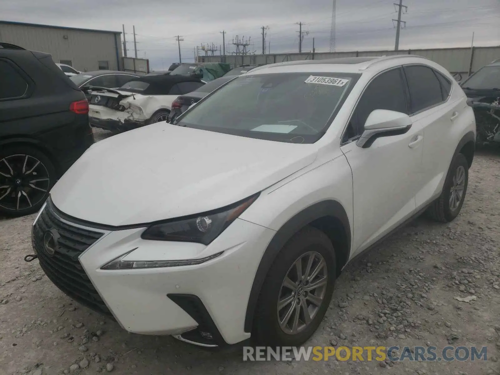 2 Photograph of a damaged car JTJDARBZ5M5024265 LEXUS NX 2021
