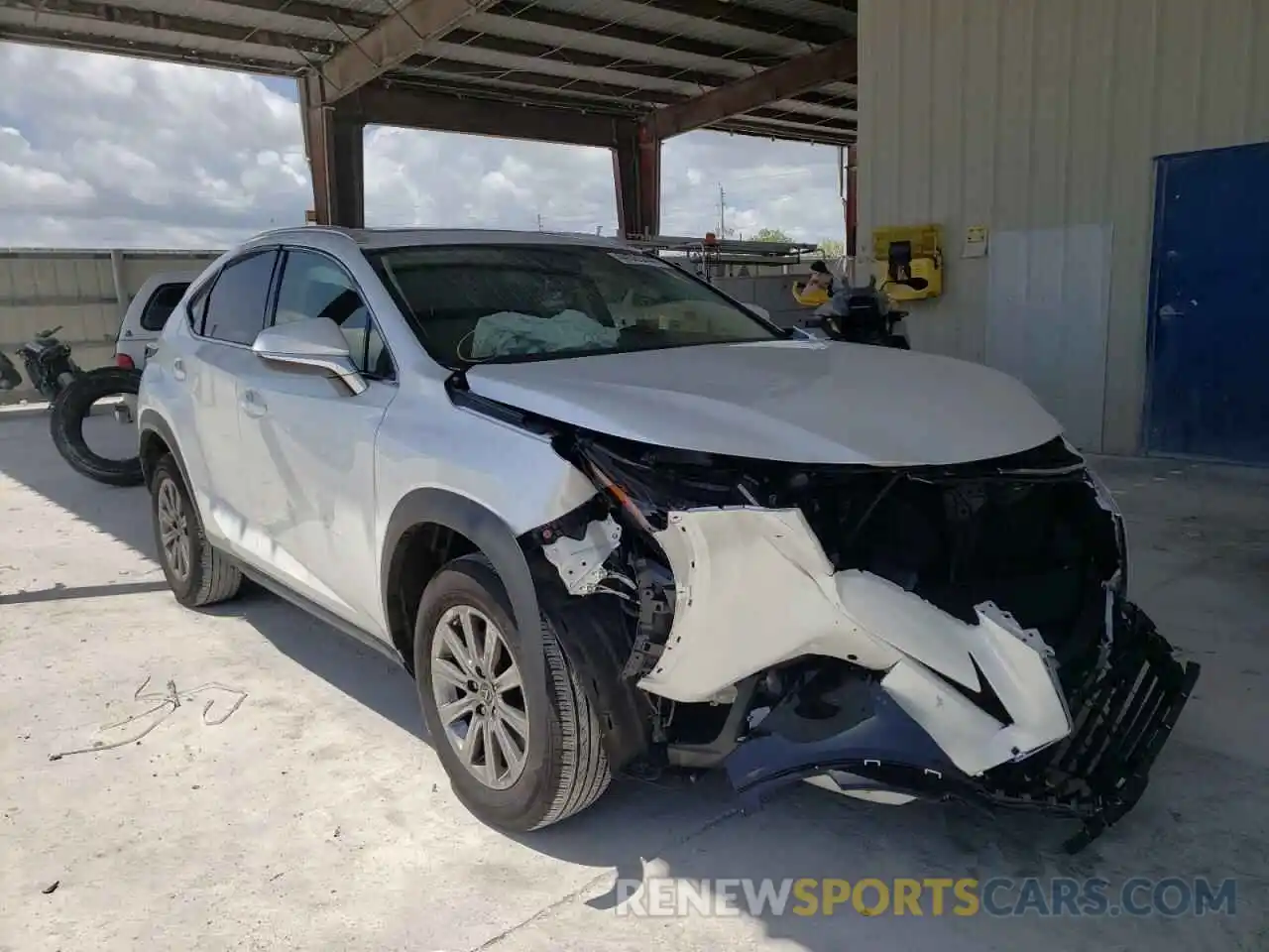 1 Photograph of a damaged car JTJDARBZ5M5030261 LEXUS NX 2021