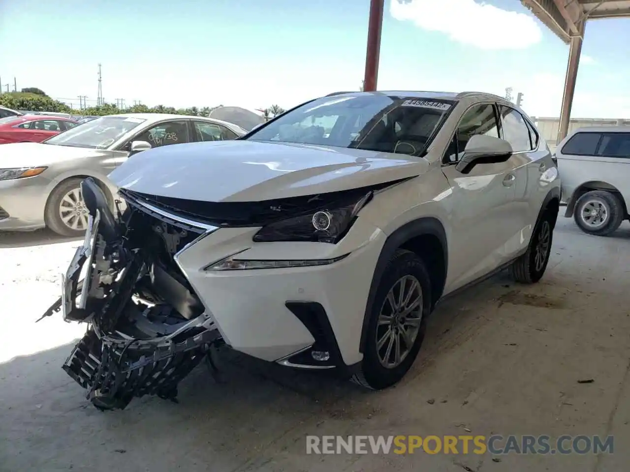 2 Photograph of a damaged car JTJDARBZ5M5030261 LEXUS NX 2021