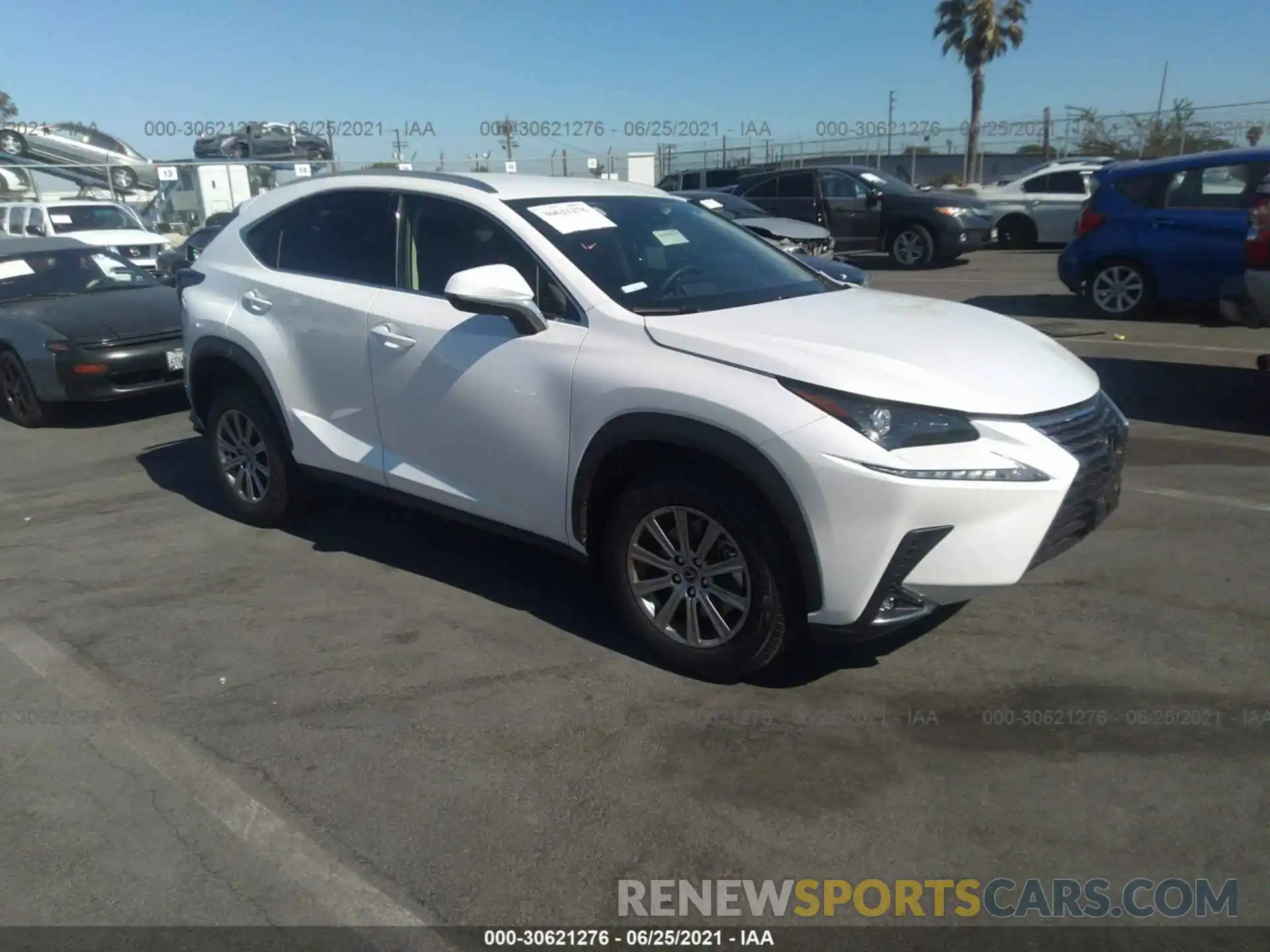 1 Photograph of a damaged car JTJDARBZ5M5030583 LEXUS NX 2021