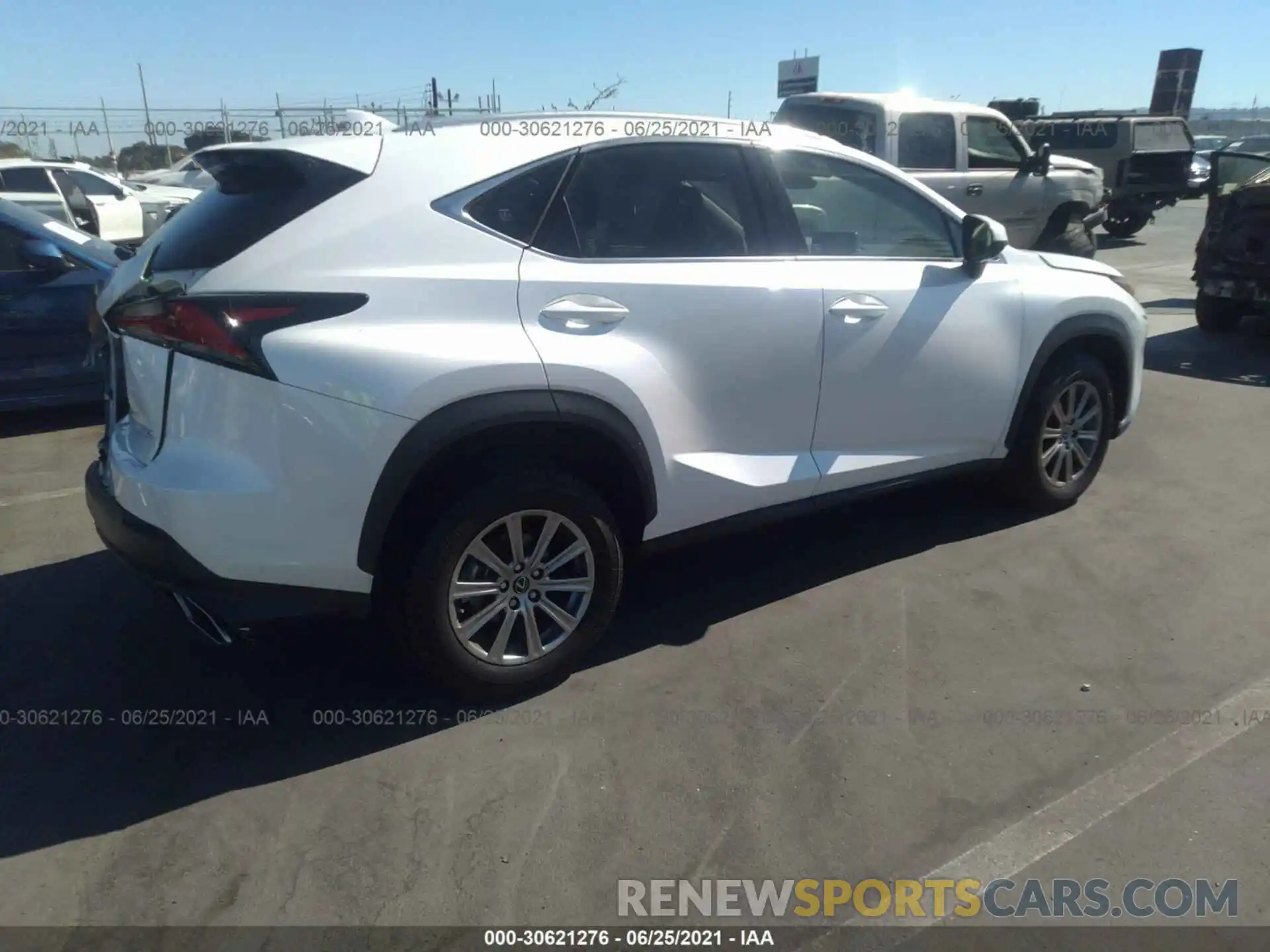 4 Photograph of a damaged car JTJDARBZ5M5030583 LEXUS NX 2021