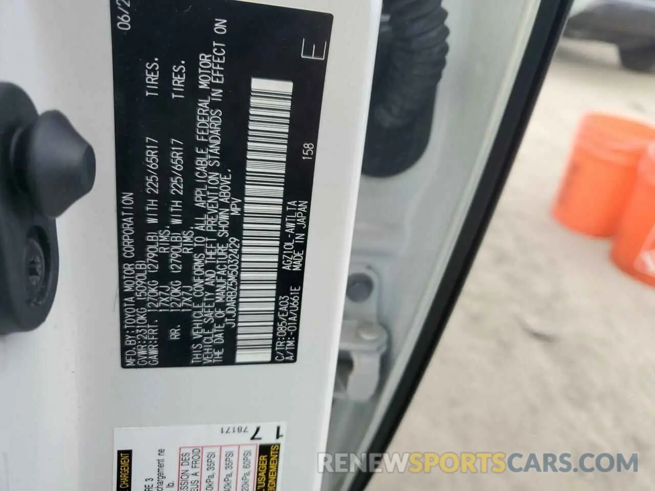 12 Photograph of a damaged car JTJDARBZ5M5032429 LEXUS NX 2021