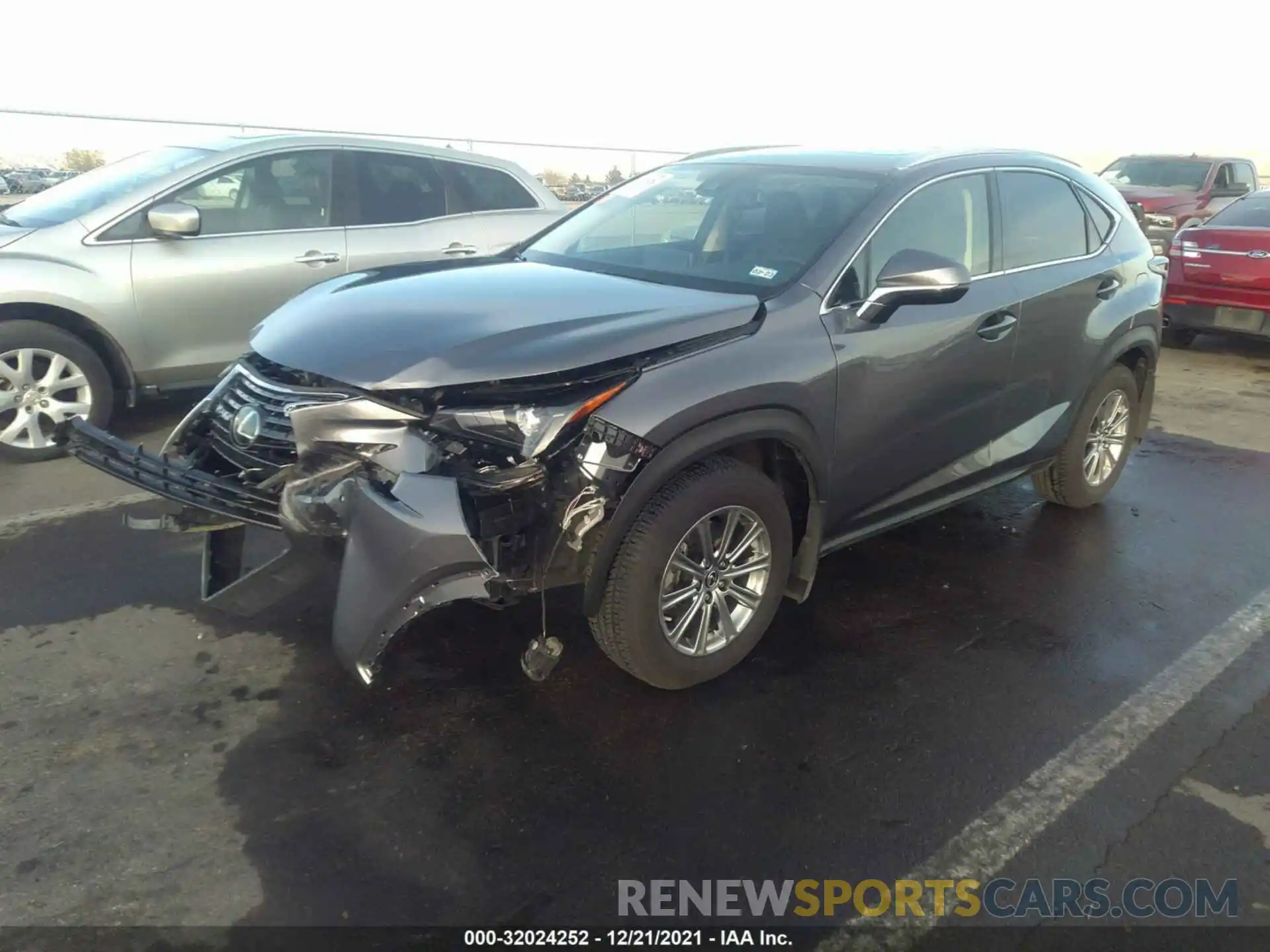 2 Photograph of a damaged car JTJDARBZ6M2188352 LEXUS NX 2021