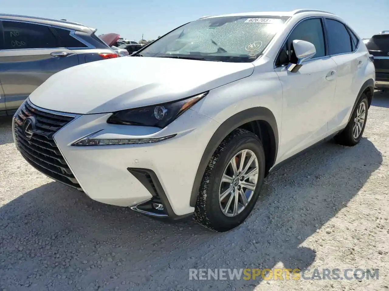 2 Photograph of a damaged car JTJDARBZ6M5024985 LEXUS NX 2021