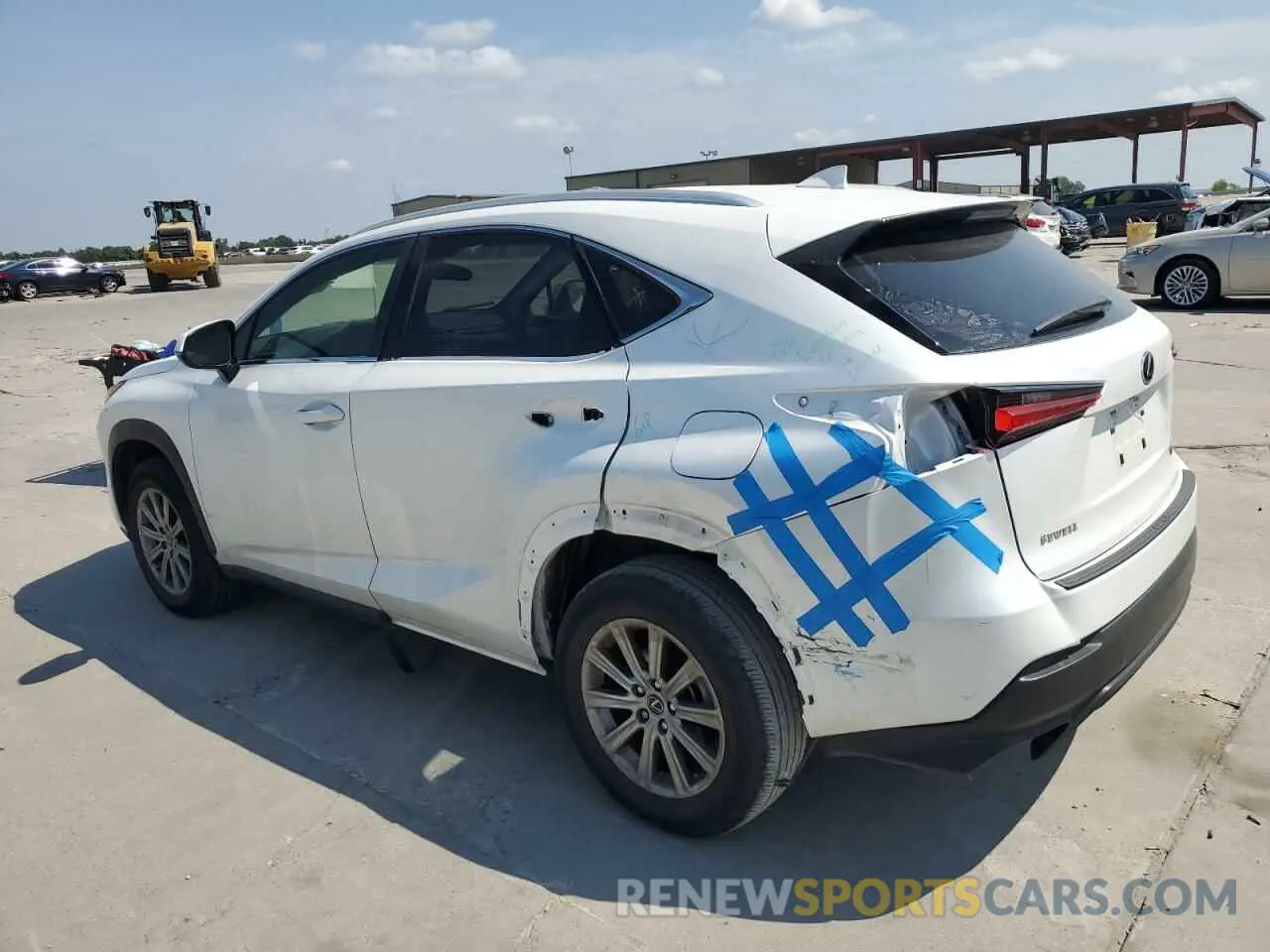 2 Photograph of a damaged car JTJDARBZ6M5031211 LEXUS NX 2021