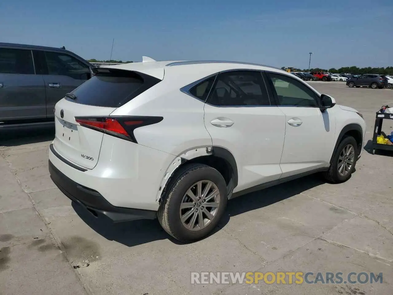 3 Photograph of a damaged car JTJDARBZ6M5031211 LEXUS NX 2021