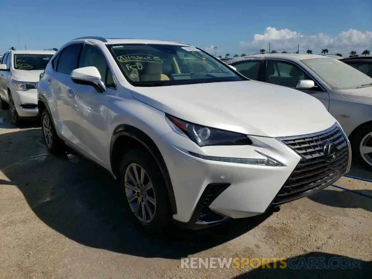 1 Photograph of a damaged car JTJDARBZ6M5031967 LEXUS NX 2021