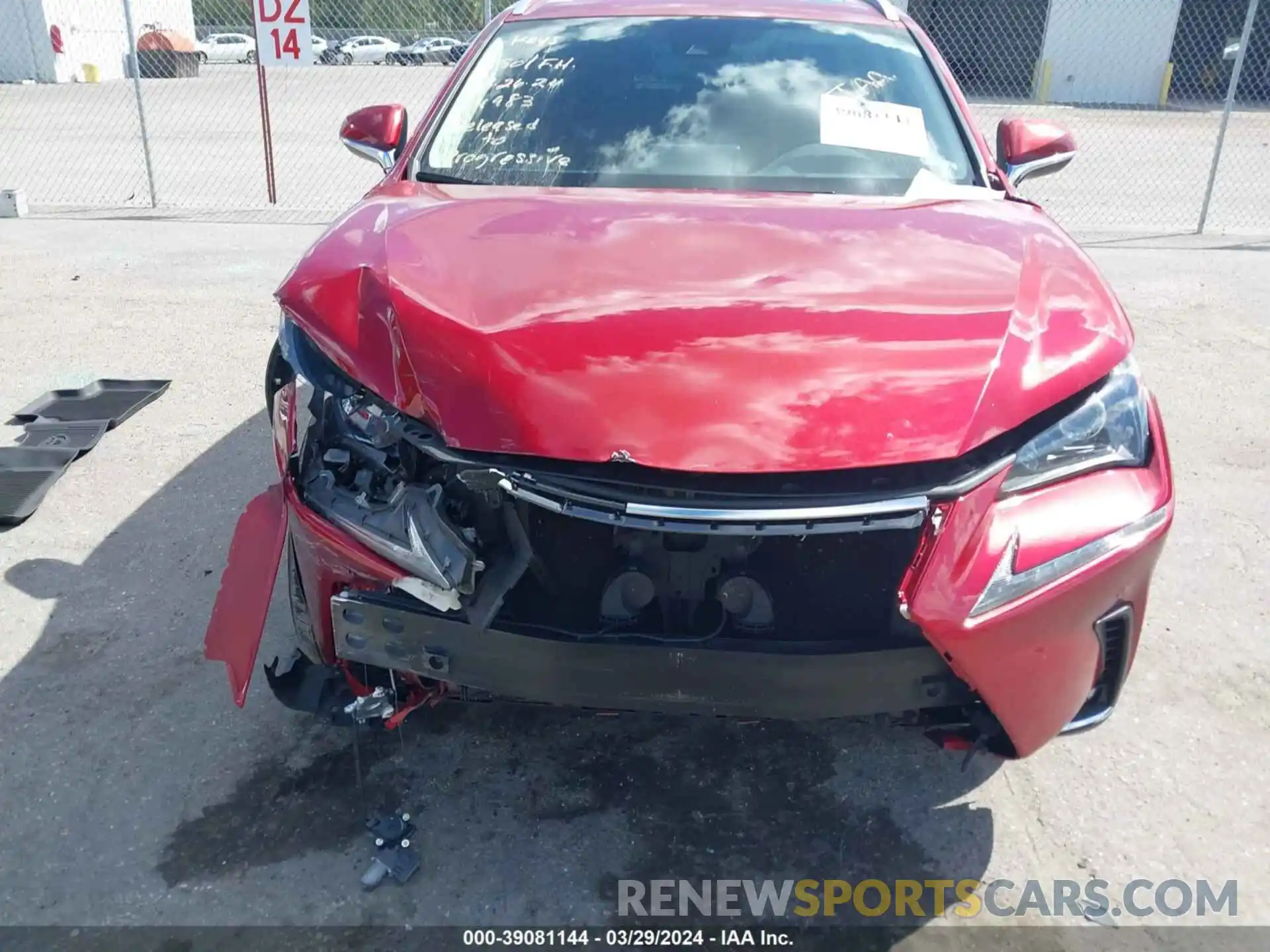 12 Photograph of a damaged car JTJDARBZ6M5033119 LEXUS NX 2021