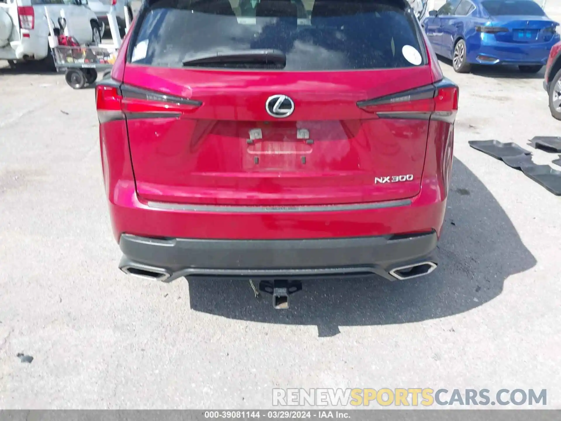 16 Photograph of a damaged car JTJDARBZ6M5033119 LEXUS NX 2021