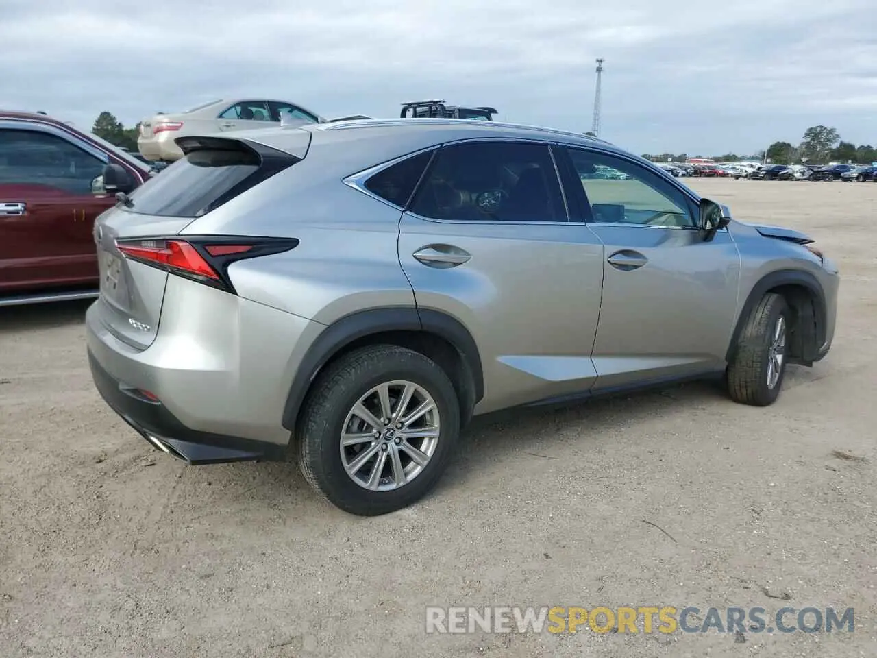 3 Photograph of a damaged car JTJDARBZ7M2195732 LEXUS NX 2021