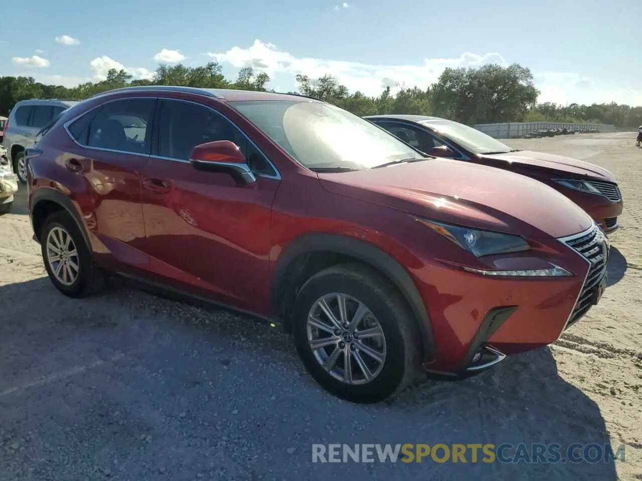4 Photograph of a damaged car JTJDARBZ7M5020685 LEXUS NX 2021