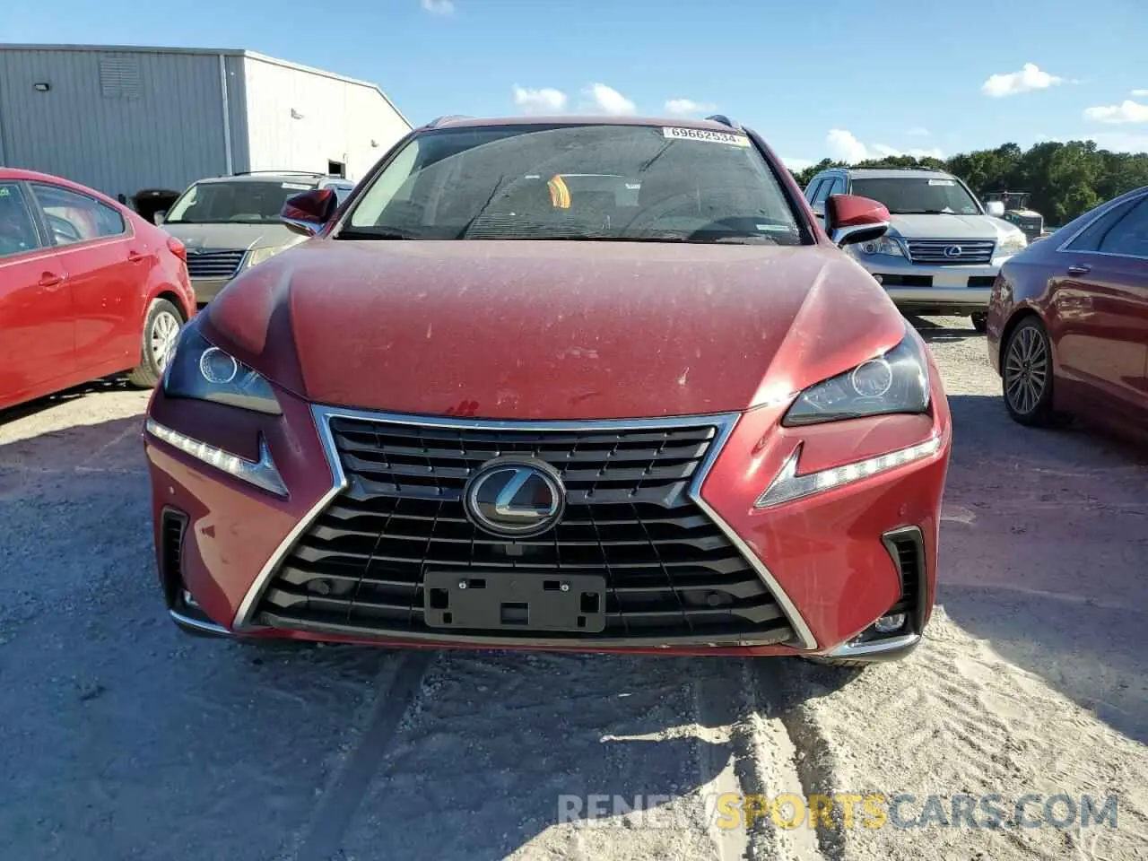 5 Photograph of a damaged car JTJDARBZ7M5020685 LEXUS NX 2021