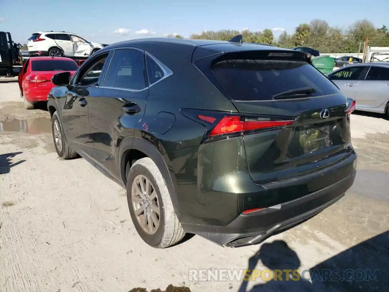 3 Photograph of a damaged car JTJDARBZ8M2181869 LEXUS NX 2021