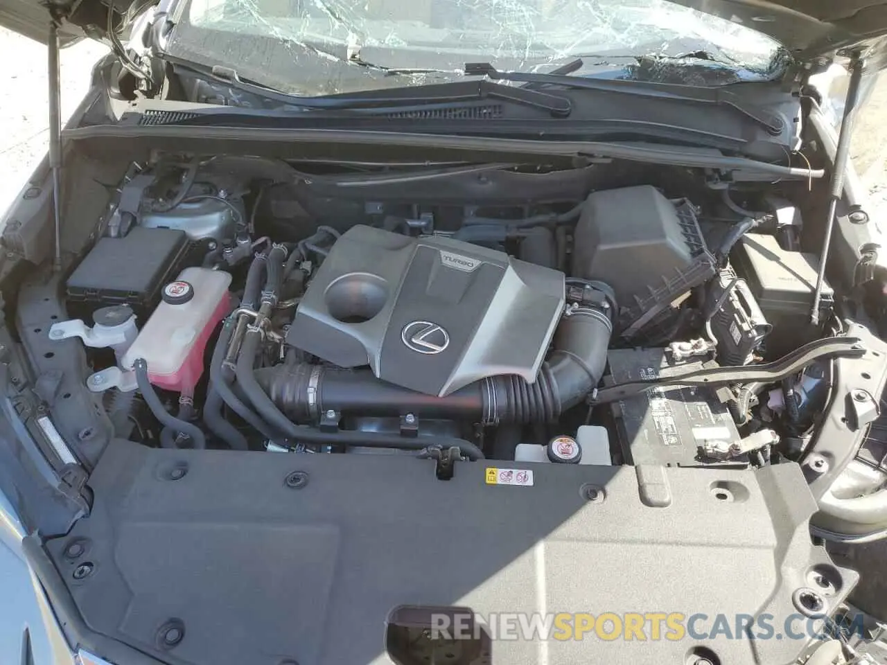 12 Photograph of a damaged car JTJDARBZ8M2183265 LEXUS NX 2021
