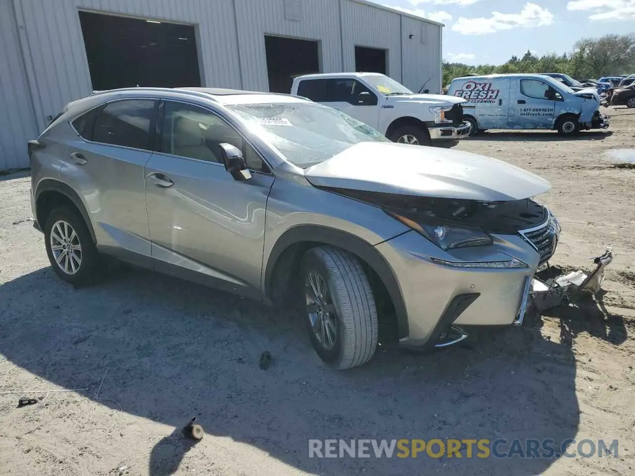 4 Photograph of a damaged car JTJDARBZ8M2183265 LEXUS NX 2021