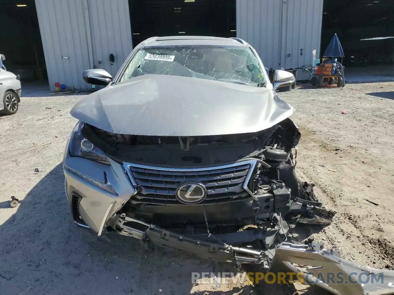 5 Photograph of a damaged car JTJDARBZ8M2183265 LEXUS NX 2021