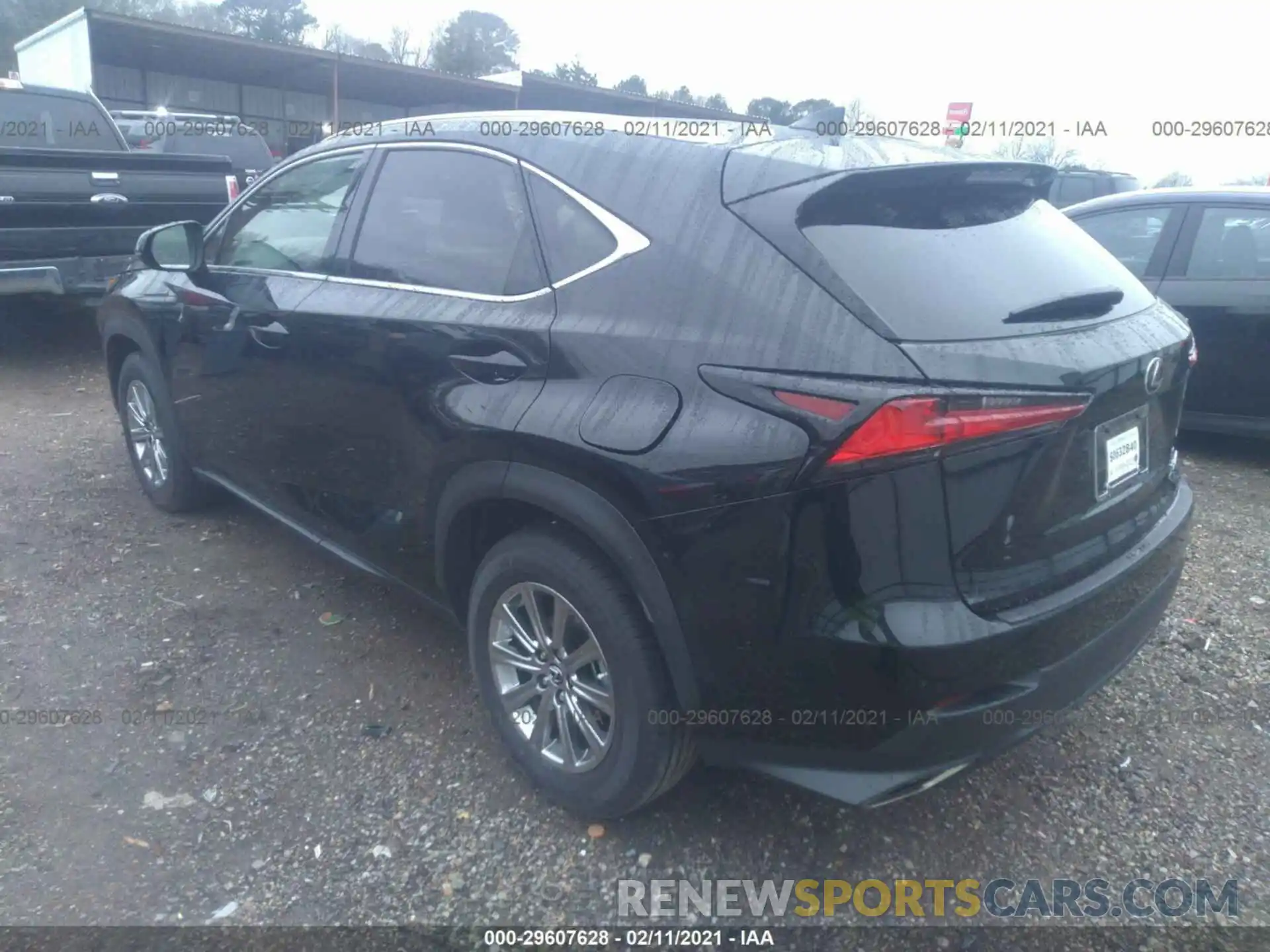 3 Photograph of a damaged car JTJDARBZ8M2183878 LEXUS NX 2021