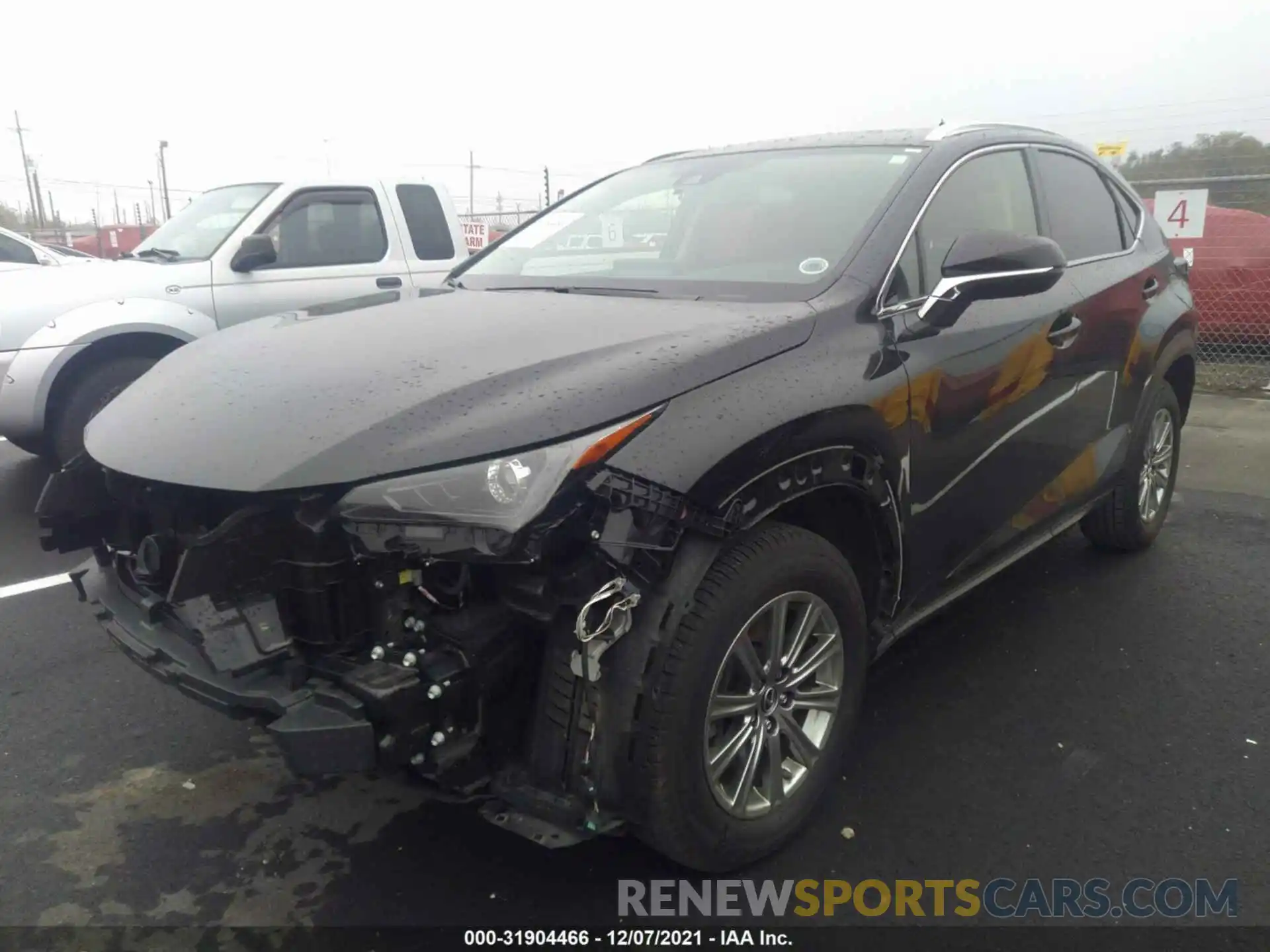 2 Photograph of a damaged car JTJDARBZ8M2190345 LEXUS NX 2021