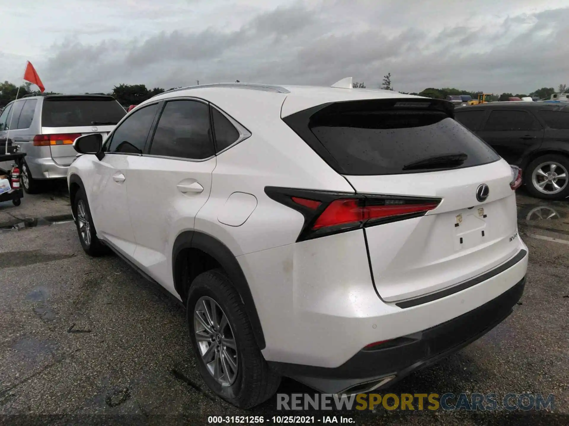 3 Photograph of a damaged car JTJDARBZ8M5020629 LEXUS NX 2021