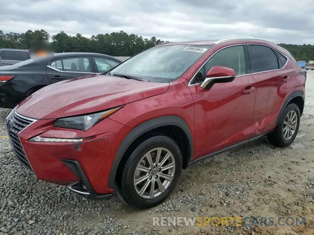 1 Photograph of a damaged car JTJDARBZ8M5021599 LEXUS NX 2021