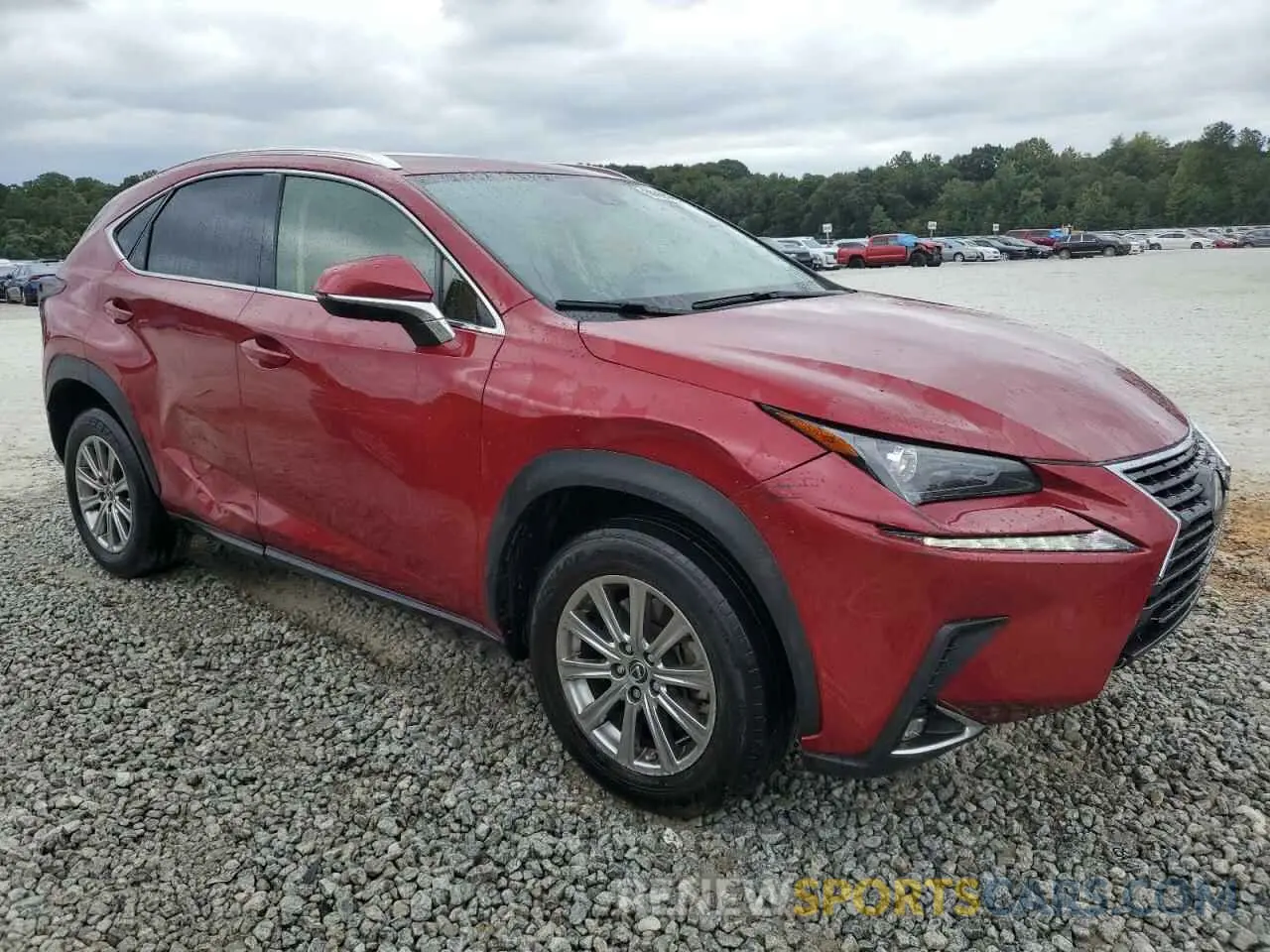 4 Photograph of a damaged car JTJDARBZ8M5021599 LEXUS NX 2021
