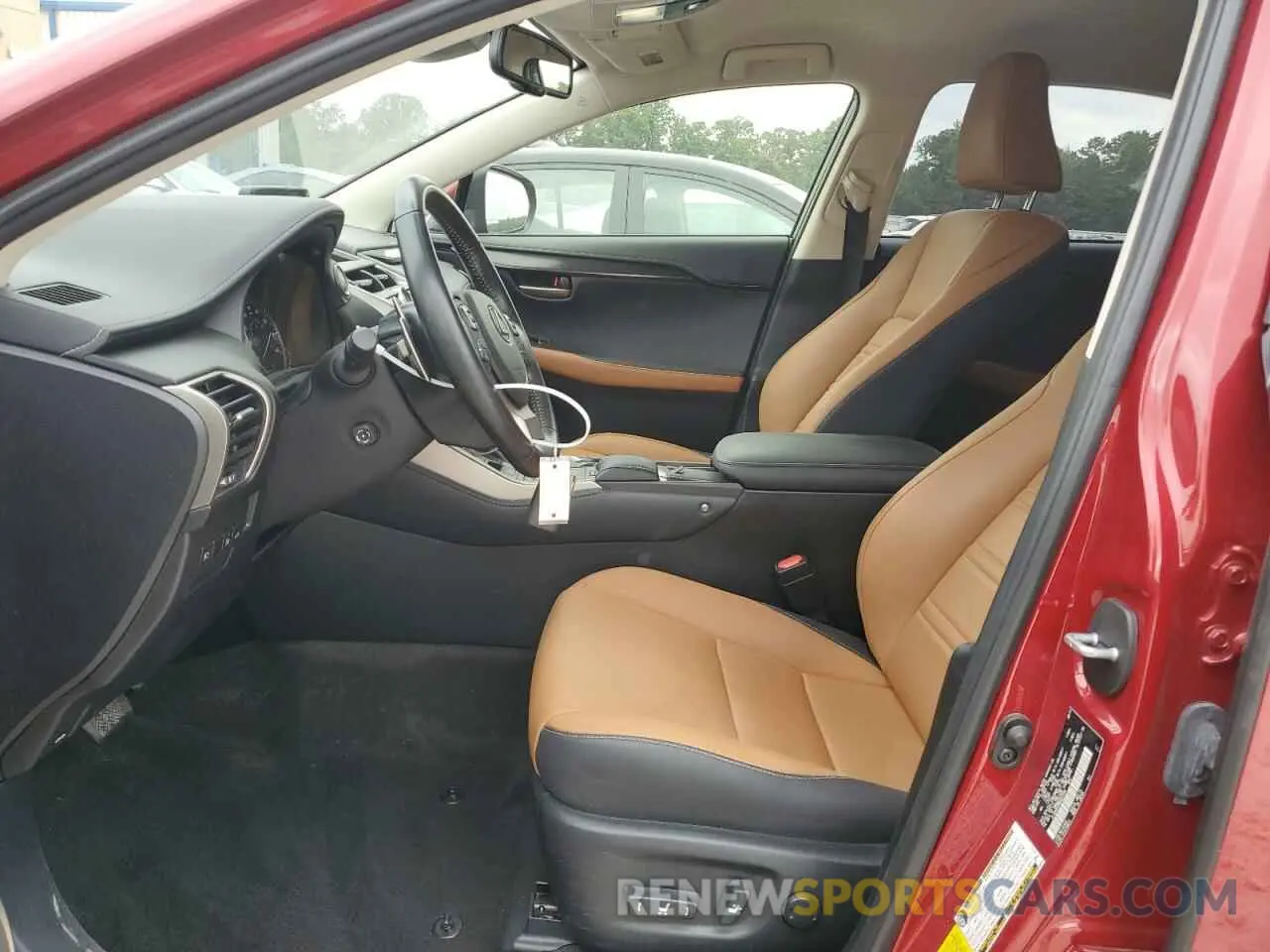 7 Photograph of a damaged car JTJDARBZ8M5021599 LEXUS NX 2021