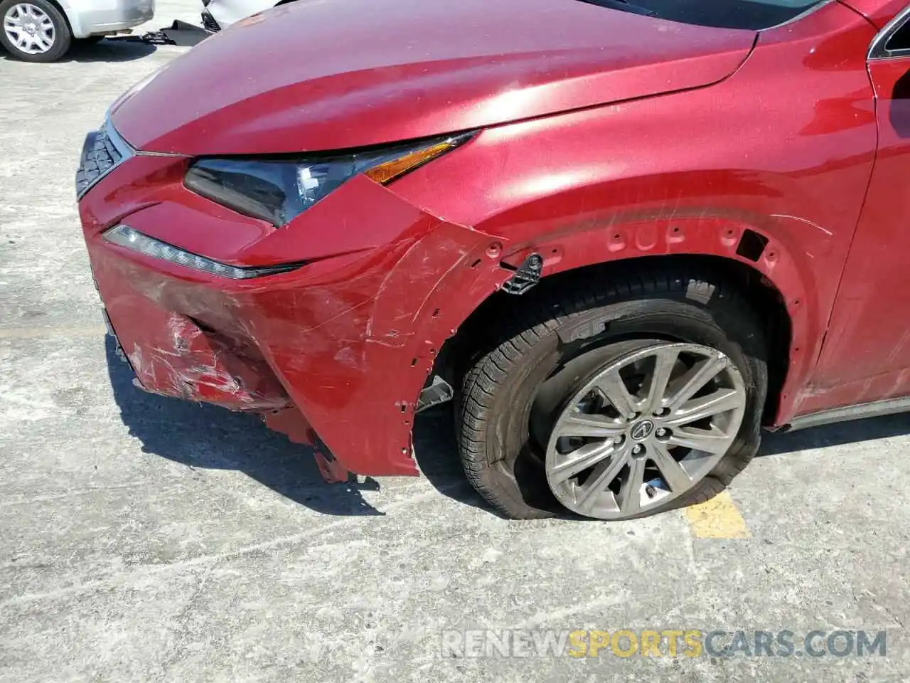 9 Photograph of a damaged car JTJDARBZ8M5027502 LEXUS NX 2021