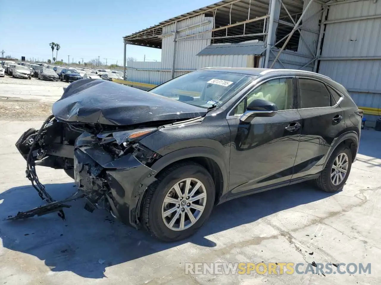 1 Photograph of a damaged car JTJDARBZ9M2181900 LEXUS NX 2021