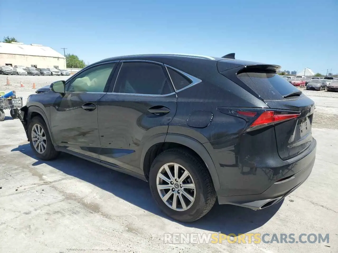 2 Photograph of a damaged car JTJDARBZ9M2181900 LEXUS NX 2021