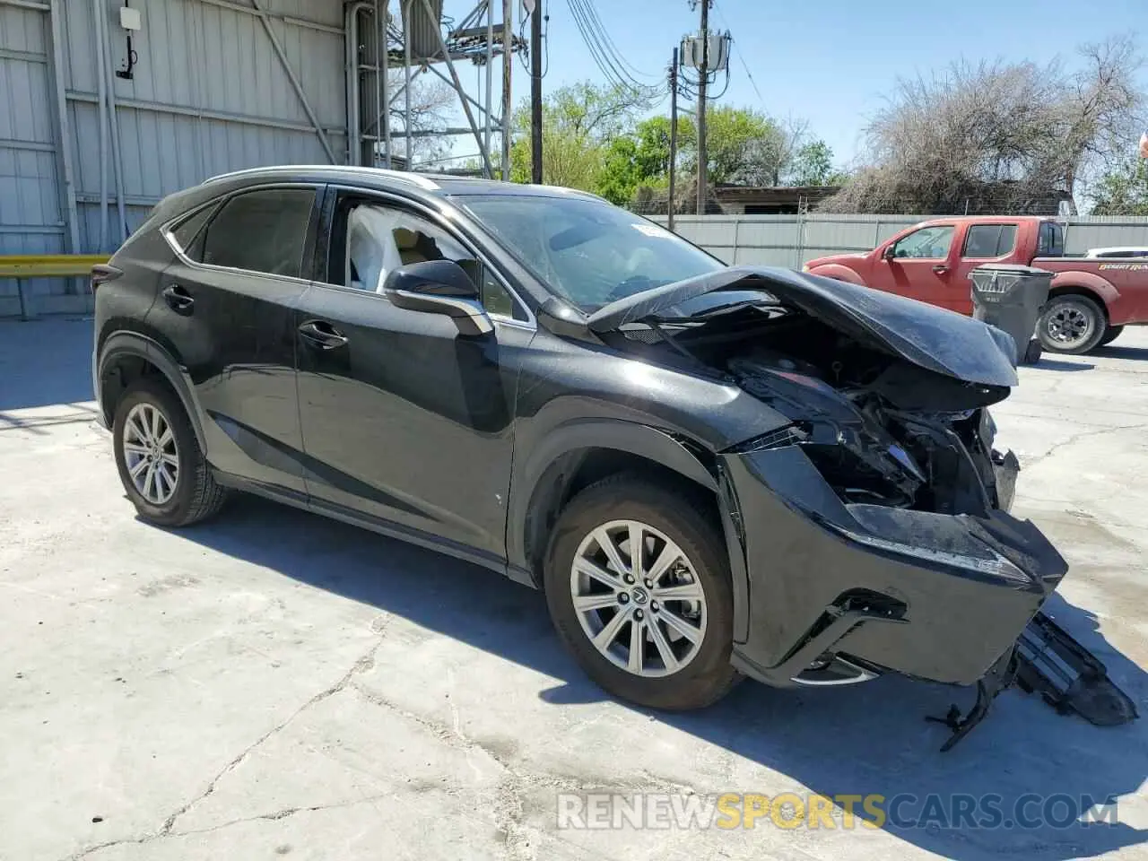 4 Photograph of a damaged car JTJDARBZ9M2181900 LEXUS NX 2021