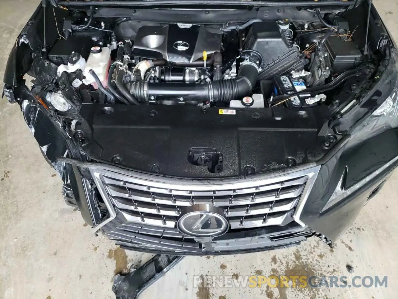 12 Photograph of a damaged car JTJDARBZ9M2187907 LEXUS NX 2021