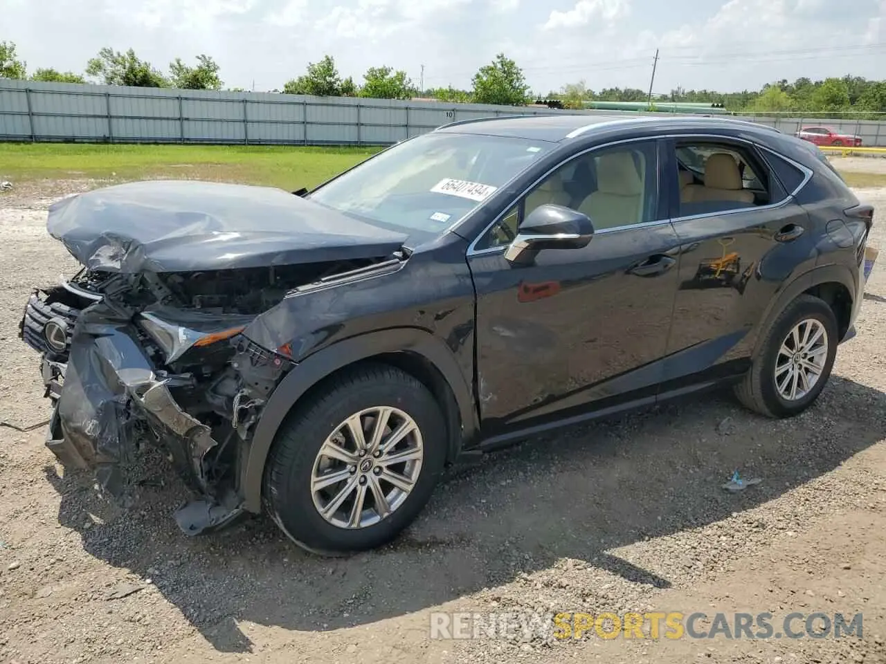 1 Photograph of a damaged car JTJDARBZ9M2188863 LEXUS NX 2021