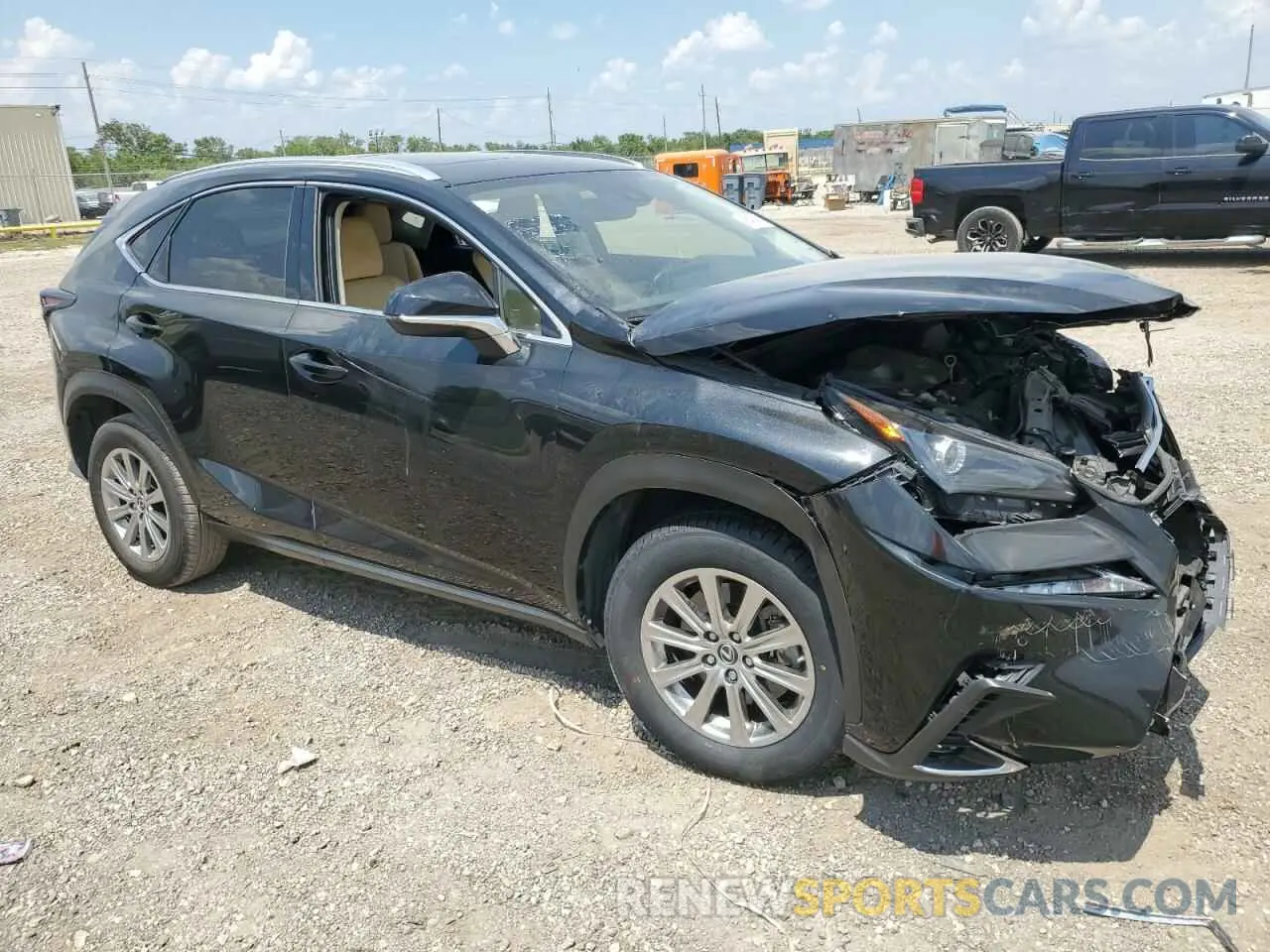 4 Photograph of a damaged car JTJDARBZ9M2188863 LEXUS NX 2021