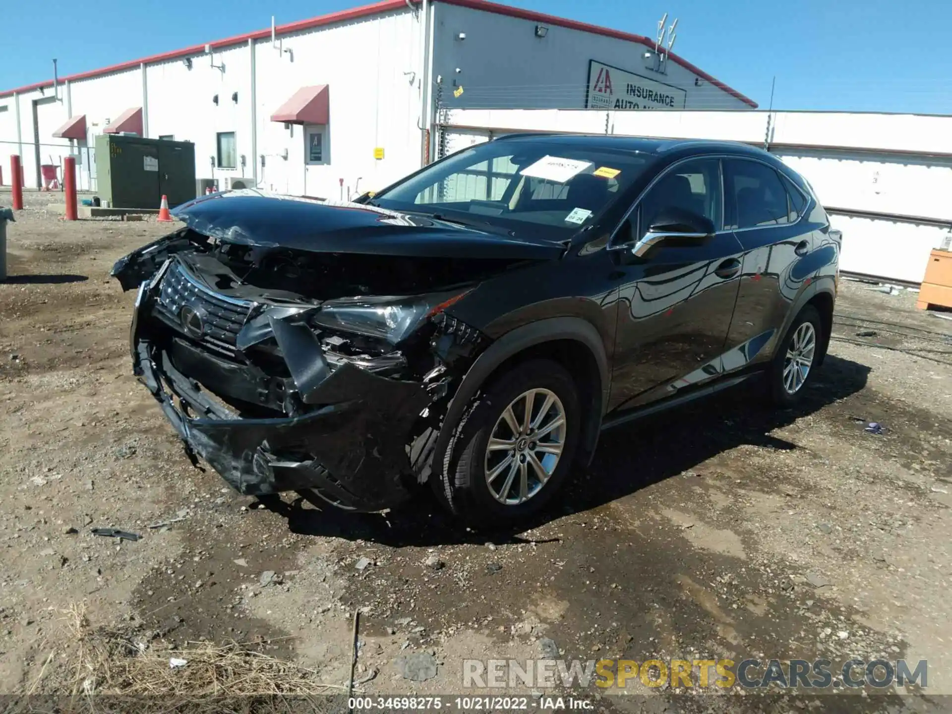 2 Photograph of a damaged car JTJDARBZ9M2191276 LEXUS NX 2021