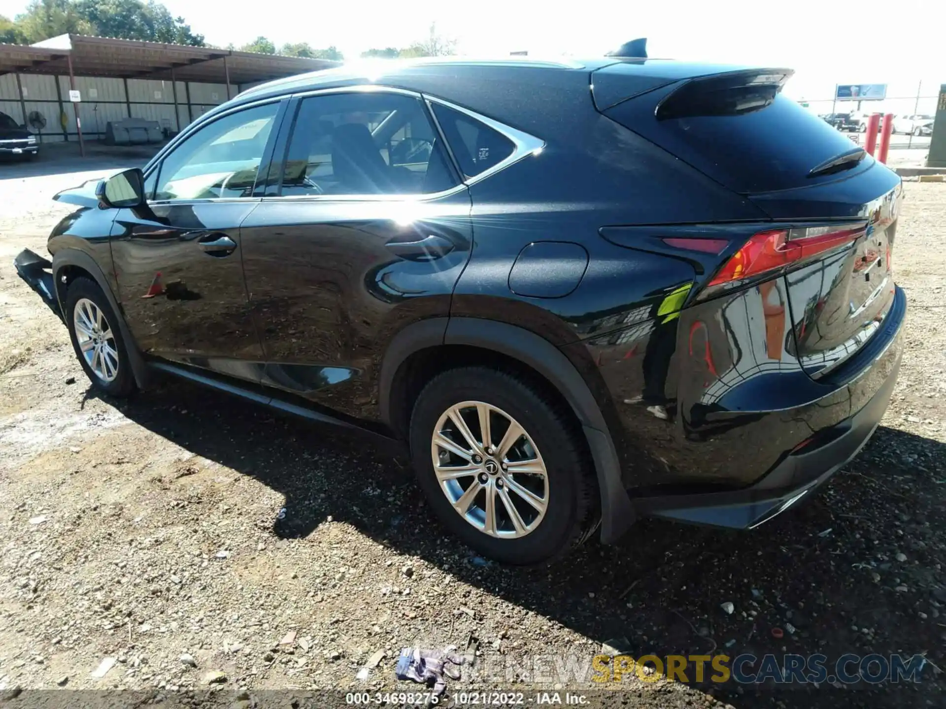 3 Photograph of a damaged car JTJDARBZ9M2191276 LEXUS NX 2021