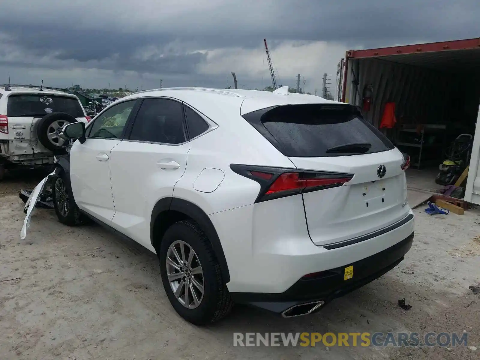 3 Photograph of a damaged car JTJDARBZ9M5022406 LEXUS NX 2021