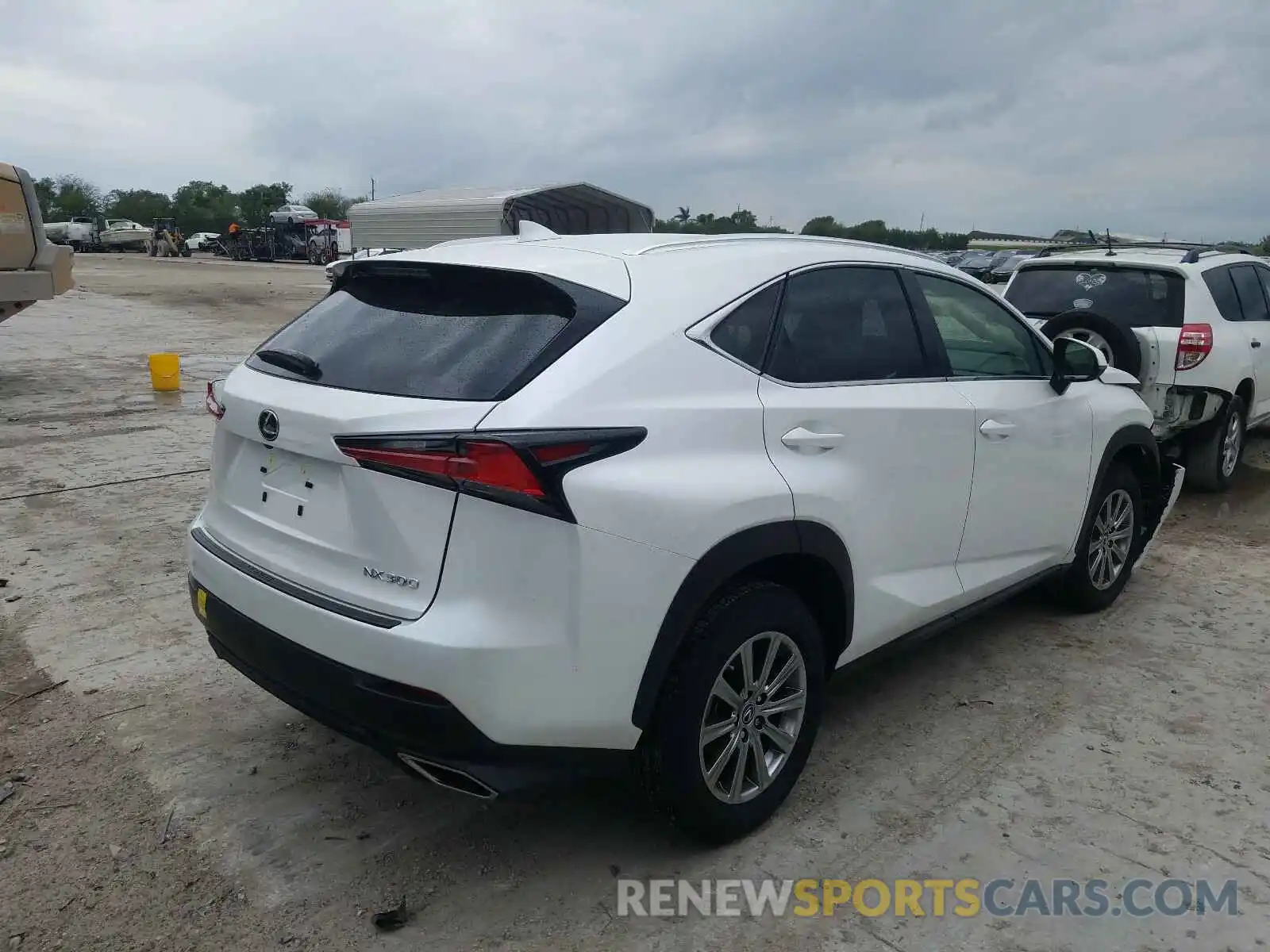 4 Photograph of a damaged car JTJDARBZ9M5022406 LEXUS NX 2021