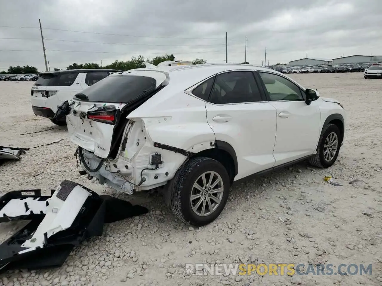 3 Photograph of a damaged car JTJDARBZ9M5033597 LEXUS NX 2021